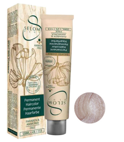 رنگ مو بدون آمونیاک سلوم شماره 2-11 حجم 120 میل رنگ صدفی