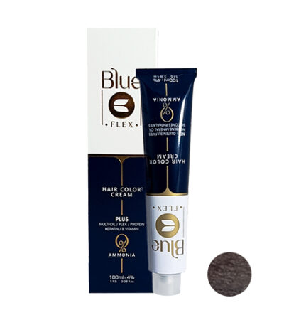 رنگ مو فاقد آمونیاک بلو شماره 8-7 حجم 100میل رنگ بلوند زیتونی متوسط