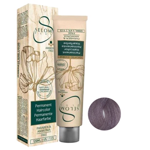 رنگ مو بدون آمونیاک سلوم شماره 21-8 حجم 120 میل رنگ بلوند مرواریدی روشن