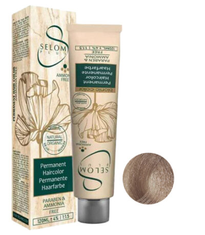 رنگ مو بدون آمونیاک سلوم شماره 31-8 حجم 120 میل رنگ بلوند بژ روشن