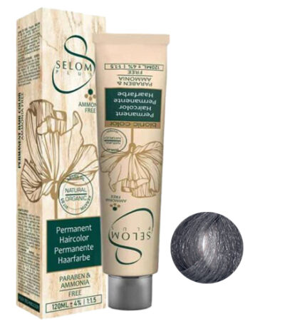 رنگ مو بدون آمونیاک سلوم شماره 11-9 حجم 120 میل رنگ بلوند دودی قوی خیلی روشن