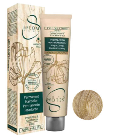 رنگ مو بدون آمونیاک سلوم شماره 3-9 حجم 120 میل رنگ بلوند طلایی خیلی روشن