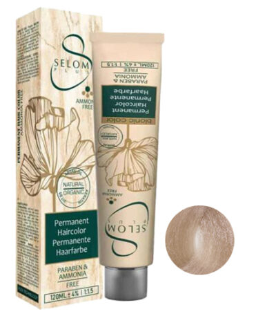 رنگ مو بدون آمونیاک سلوم شماره 31-9 حجم 120 میل رنگ بلوند بژ خیلی روشن