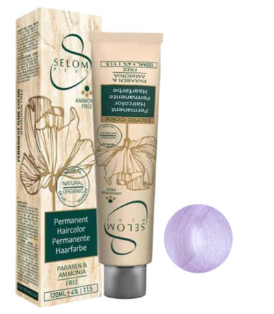 رنگ مو بدون آمونیاک سلوم شماره 920 حجم 120 میل رنگ یاسی