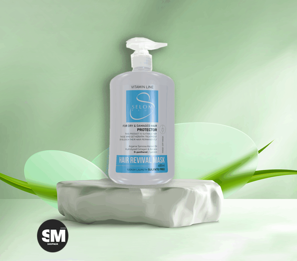 ماسک موی با آبکشی ویتامینه فری سولفات سلوم 400میل