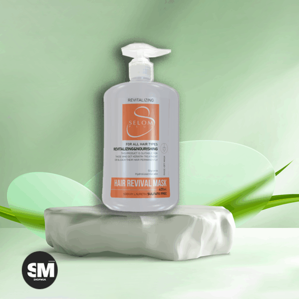 ماسک مو با آبکشی احیاکننده فری سولفات سلوم 400میل