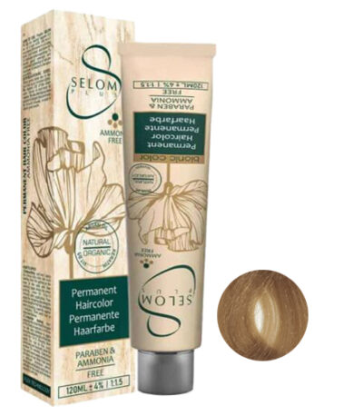 رنگ مو بدون آمونیاک سلوم شماره CS4 حجم 120 میل رنگ تافی