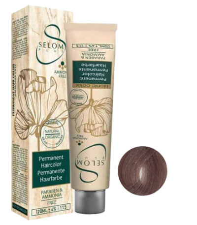 رنگ مو بدون آمونیاک سلوم شماره CS5 حجم 120 میل رنگ شیر شکلات