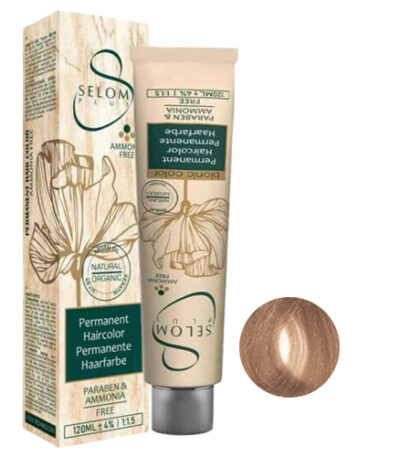 رنگ مو بدون آمونیاک سلوم شماره CS7 حجم 120 میل رنگ بیسکوئیتی