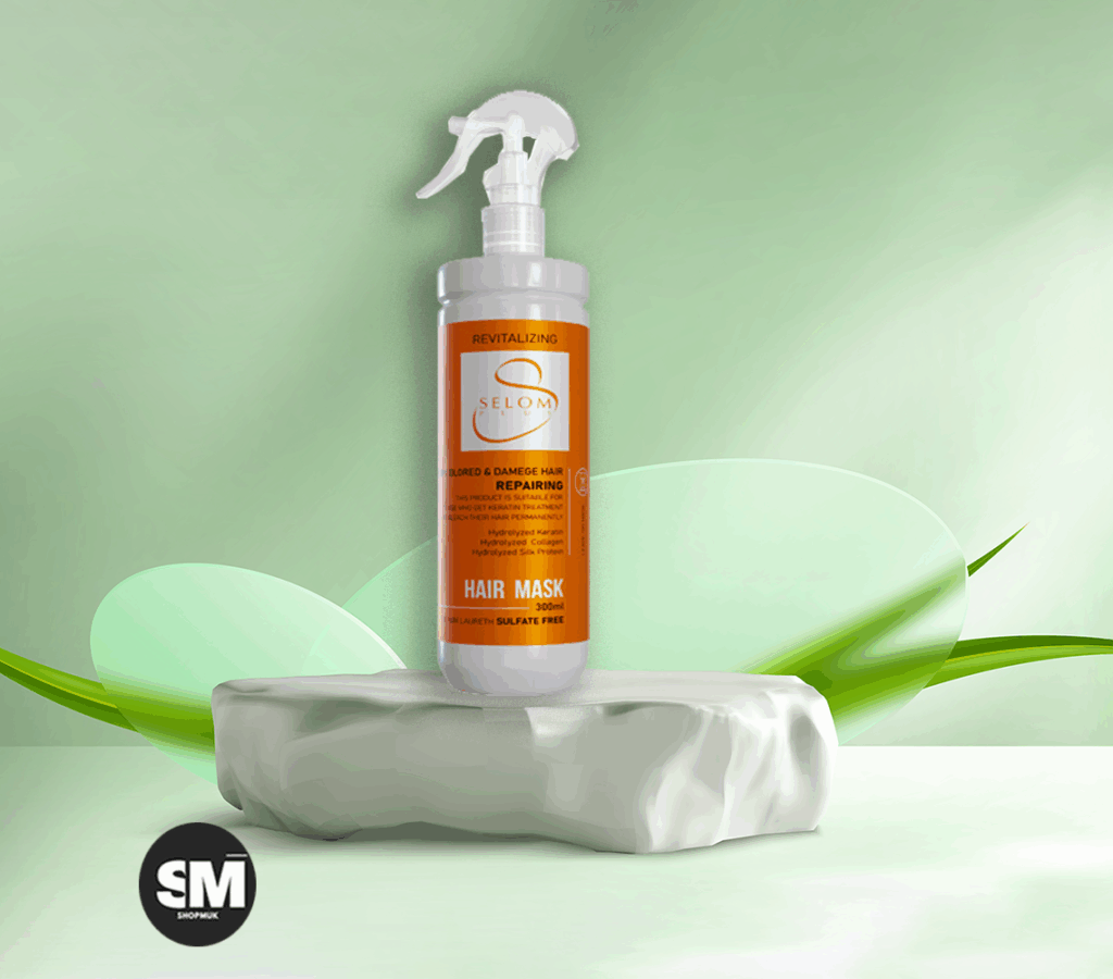 ماسک مو بدون آبکشی احیاکننده فری سولفات سلوم 300 میل